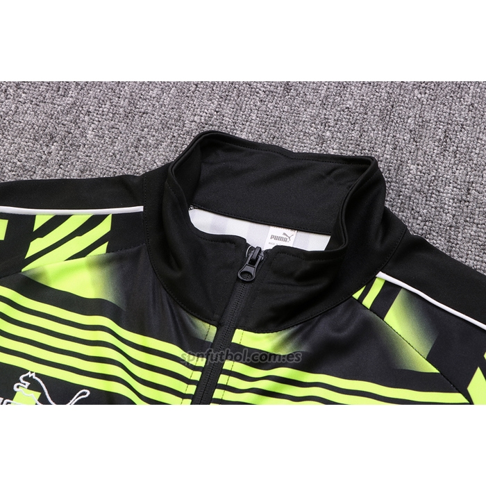Chandal de Chaqueta del Borussia Dortmund 2022-2023 Negro